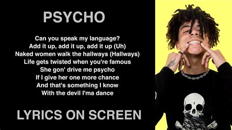 psycho iann dior|iann dior – Psycho Lyrics .